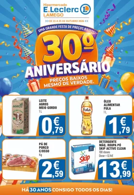 Folheto Aniversário Alimentar Lamego