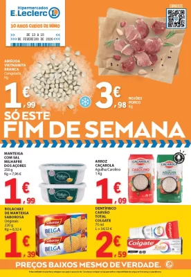 Folheto Fim de Semana