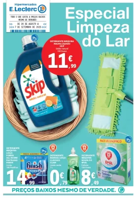 Folheto Limpeza do Lar