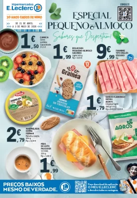 Folheto Pequeno Almoço